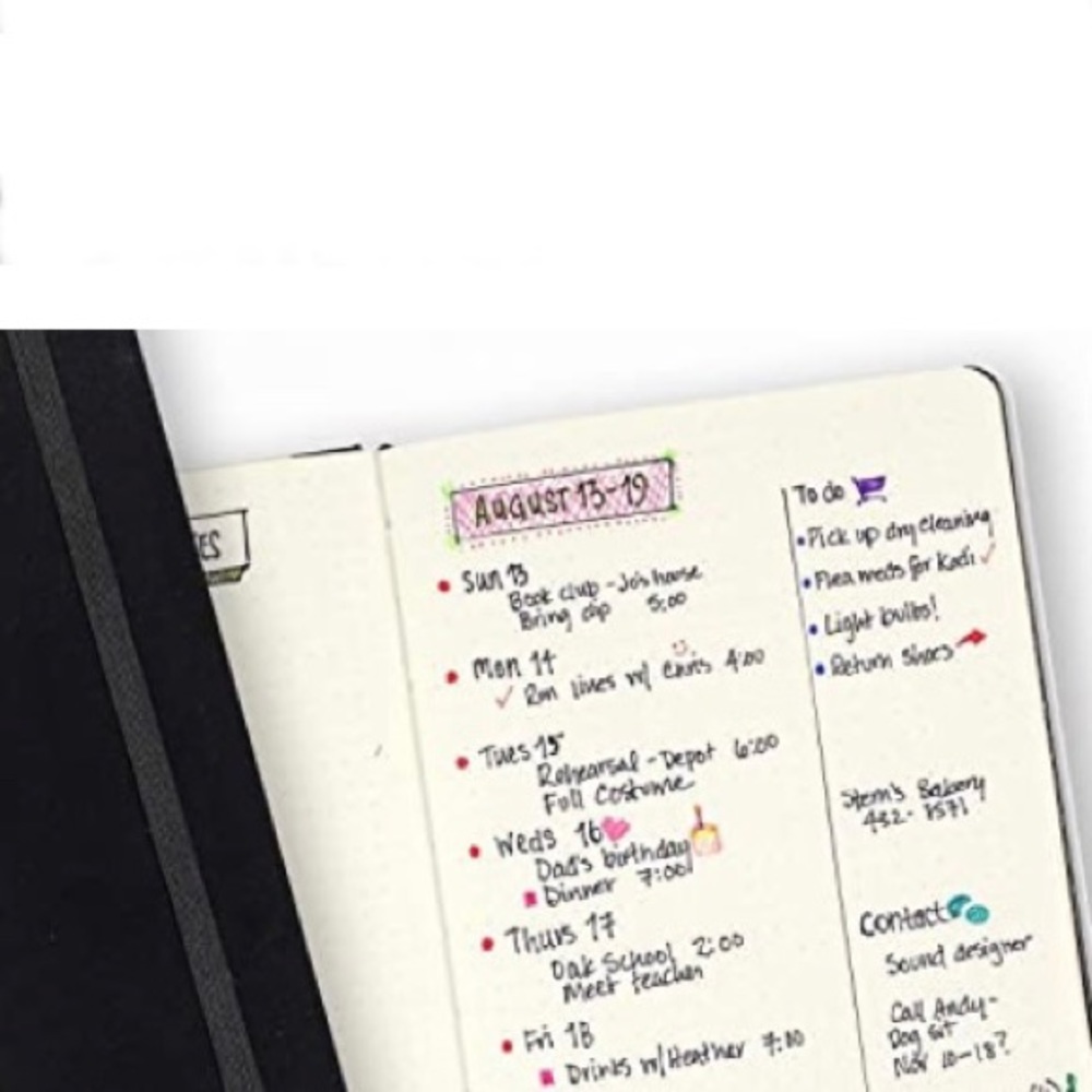 Dotted Notebook Hardcover Journal - Picture 8 of 15